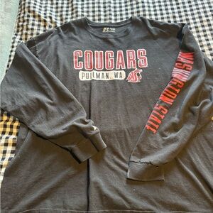 Russell Athletic Black Cougars Crewneck Sweater